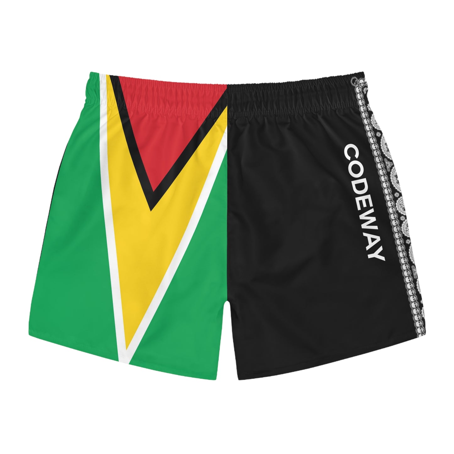 Full Guyanese Code Swim Trunks