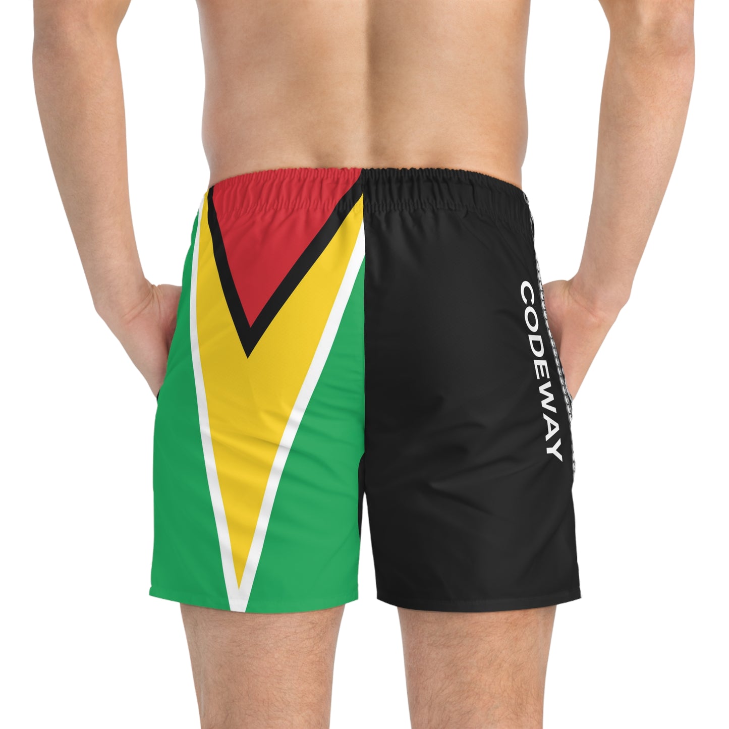 Full Guyanese Code Swim Trunks
