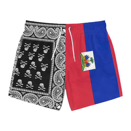 Haiti Code Swim Trunks