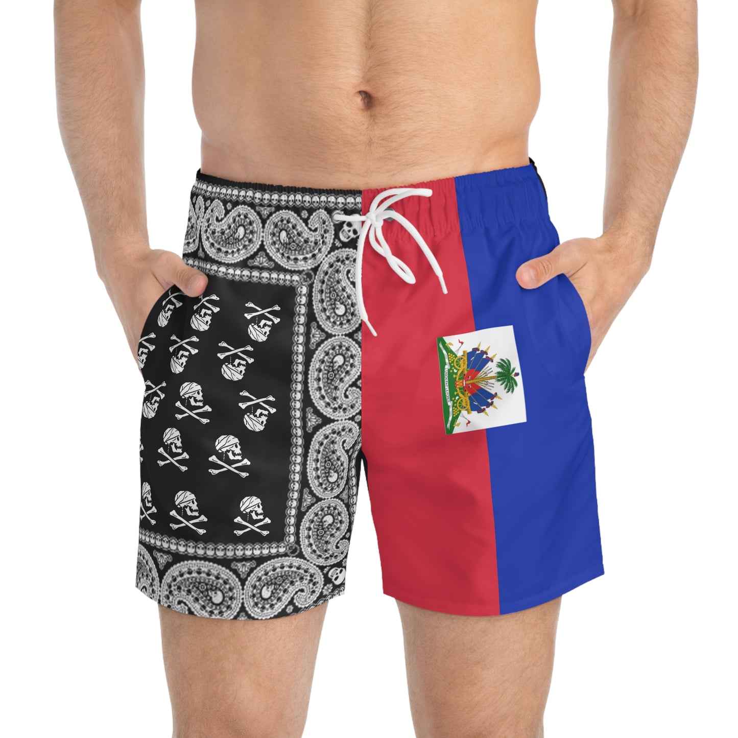 Haiti Code Swim Trunks