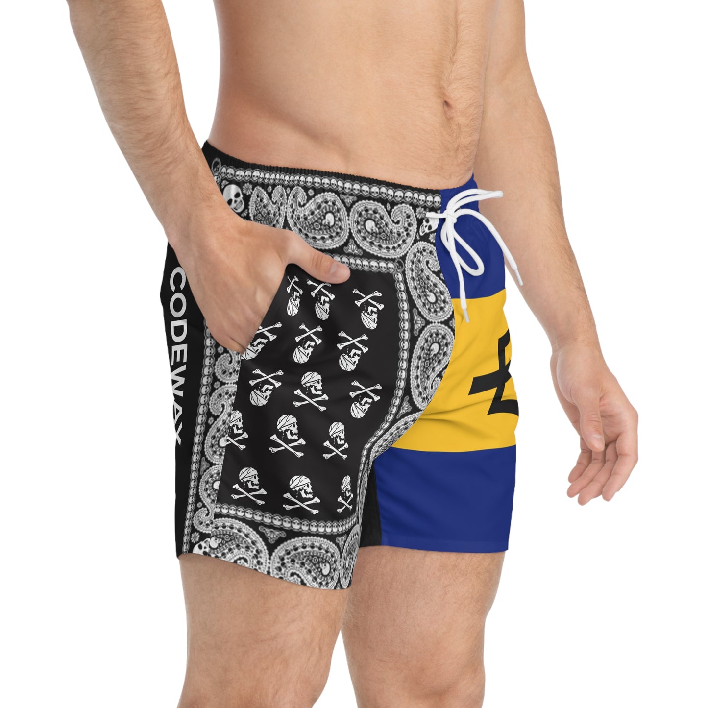 Full Barbados Code Swim Trunks