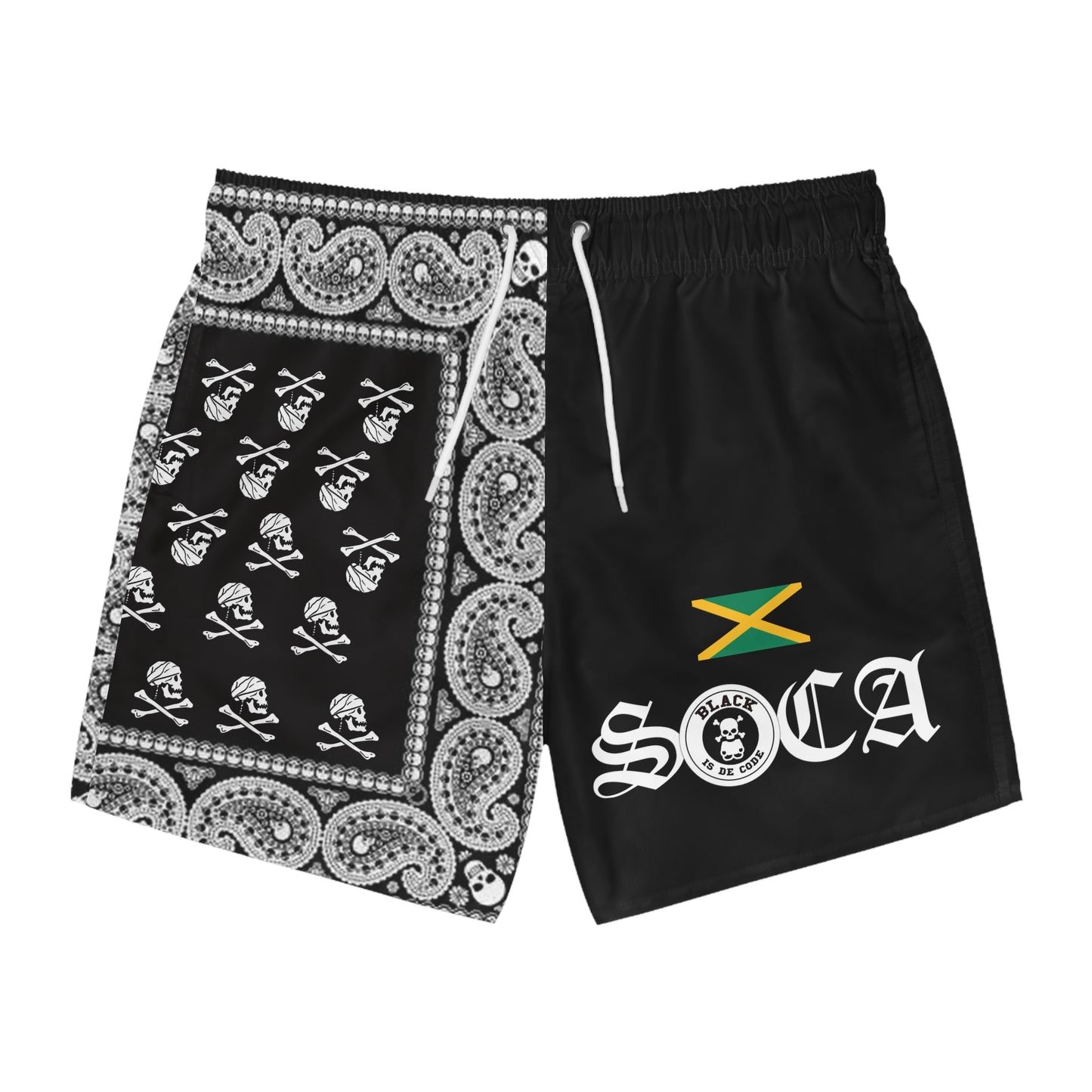 Jamaica Code Swim Trunks