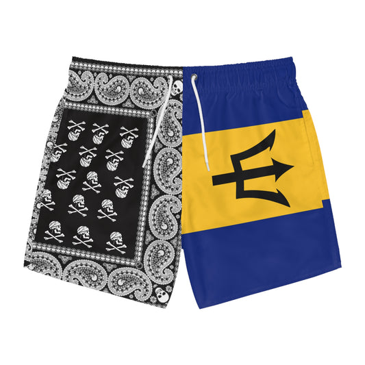 Full Barbados Code Swim Trunks