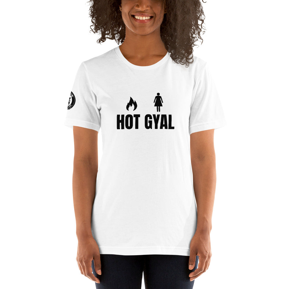 Hot Gyal White t-shirt